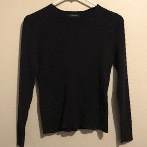 black thick long sleeve